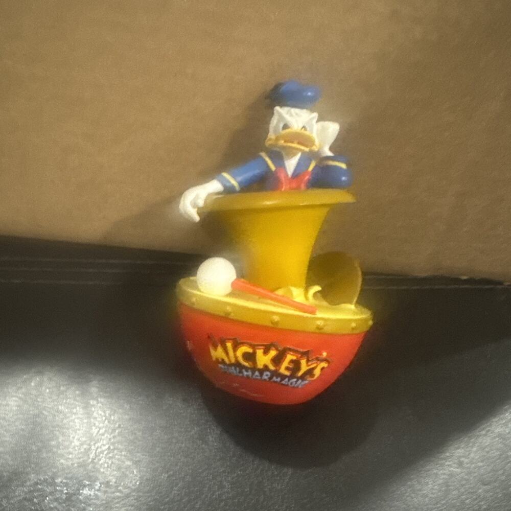 Mickey’s PhilharMagic Donald Duck Tuba Figurine Rare Disney Parks Souvenir